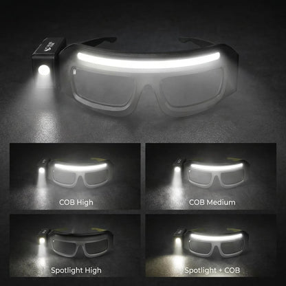 Vertexflash™ Hands-Free LED Task Glasses