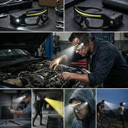 Vertexflash™ Hands-Free LED Task Glasses